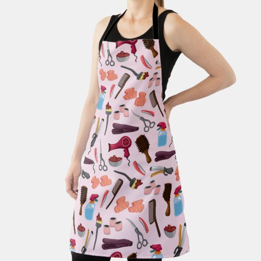 Friseur KIT nahtloses Muster Schürze (InSitu)