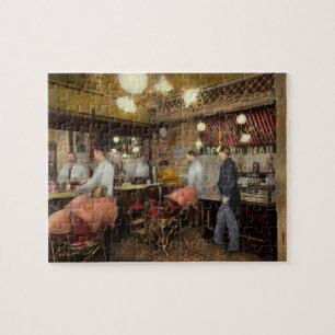 Friseur - L.C. Wiseman Barbershop, NY 1895 Puzzle
