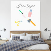 Friseur Leinwanddruck (Insitu (Schlafzimmer))