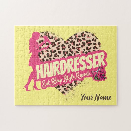Friseur Leopard Hair Hustler Puzzle (Horizontal)