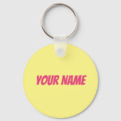 Friseur Leopard Hair Hustler Schlüsselanhänger (Rückseite)