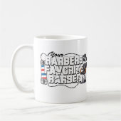 Friseur-Lieblings-Friseur Kaffeetasse (Links)