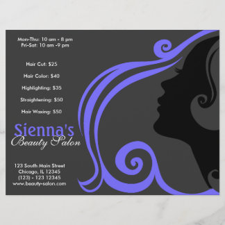 Friseur (Light Slate Blue) Flyer