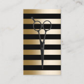 Friseur-Liste Moderne Kunst, Dichtung und Musik Visitenkarte (Vorderseite)