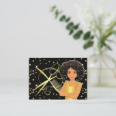 Friseur-Liste - Schönheitssalon - Salon Visitenkarte (Stehend Vorderseite)