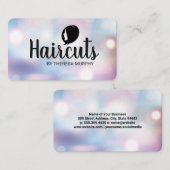 Friseur-Logo | Boke Visitenkarte (Vorne/Hinten)