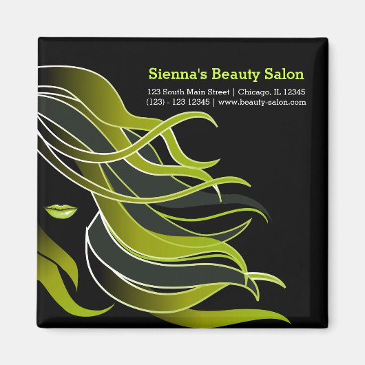 Friseur Magnet (Vorne)