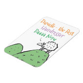 Friseur Magnet (Linke Seite)