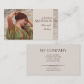 Friseur Makeup Beauty CC0017 Visitenkarte (Vorne/Hinten)