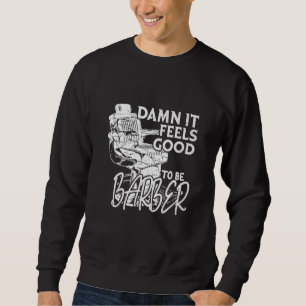 Friseur Männer Friseursalon Friseur Frisör Sweatshirt