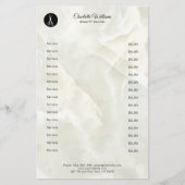 Friseur Marmor Flyer (Vorne)