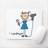 Friseur-Mauspad Mousepad (Mit Mouse)