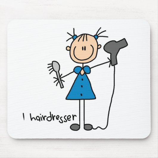 Friseur-Mauspad Mousepad (Vorne)