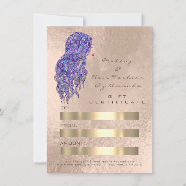 Friseur Mermaid Gold Pearl (Vorderseite)