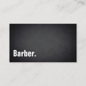 Friseur-moderne Minimalistische Tafel beruflich Visitenkarte (Vorderseite)