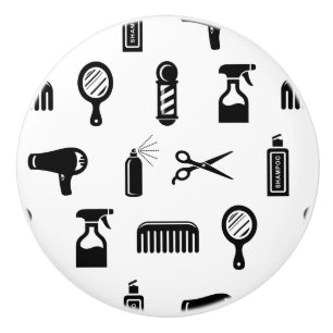 Friseur-Muster CUSTOM BG FARBE Keramikknauf