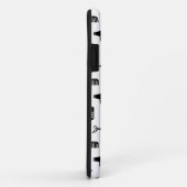 Friseur-Muster CUSTOM FARBE Case-Mate iPhone Hülle (Hinten/Rechts)