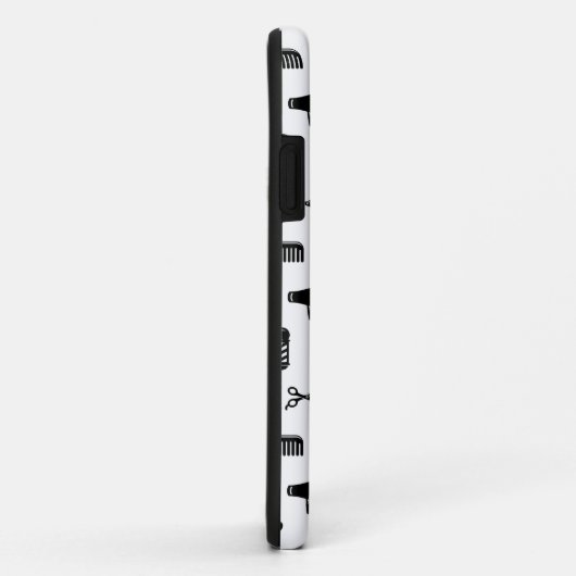 Friseur-Muster CUSTOM FARBE Case-Mate iPhone Hülle (Hinten/Rechts)