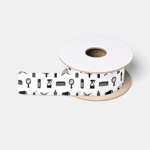 Friseur-Muster CUSTOM FARBE Satinband