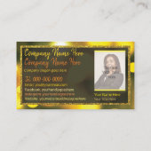 Friseur, Nägel, Makeup, Lashes, Foto Visitenkarte (Rückseite)