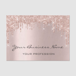 Friseur Nails Makeup Eyelash Rose Tropfen Busine Seidenpapier