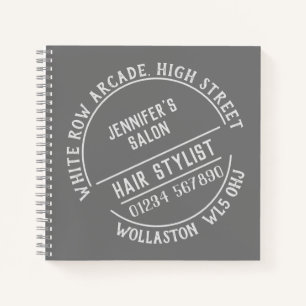 Friseur oder Friseur Notizblock