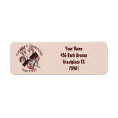 Friseur oder Schönheitssalon mit Namen (Vorne)