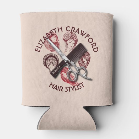 Friseur oder Schönheitssalon mit Namen Dosenkühler (Rückseite)