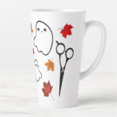 Friseur Personalisiert Ghosts Schere Milchtasse (Rechts)