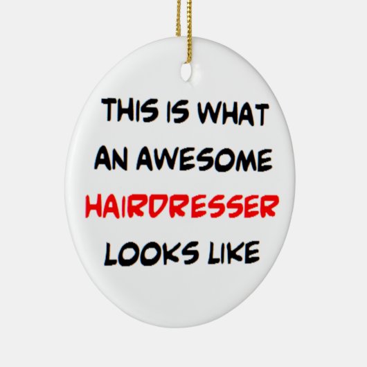 Friseur, phantastisch keramik ornament (Rechts)