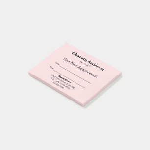 Friseur Pink Ihre nächste Terminerinnerung Post-it Klebezettel
