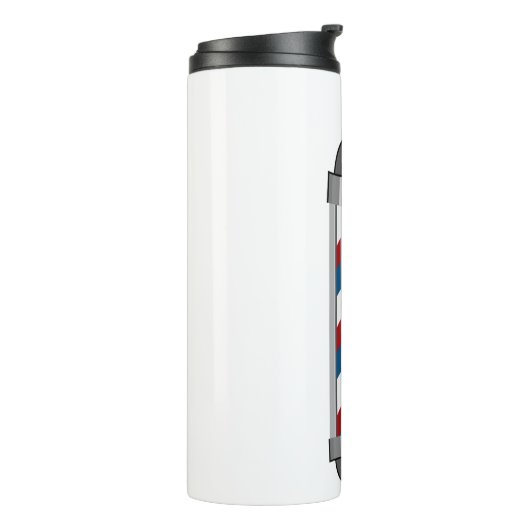 Friseur Pole Thermosbecher (Nach links gedreht)