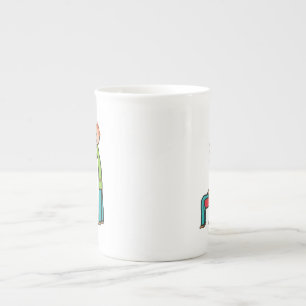 Friseur Porzellantasse