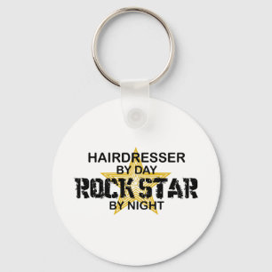 Friseur Rock Star by Night Schlüsselanhänger