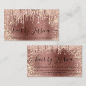 Friseur Salon Stylist Friseur Nägel Makeup Vip Visitenkarte (Vorne/Hinten)