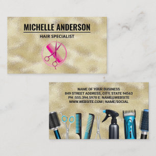 Friseur   Salon Visitenkarte
