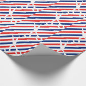 Friseur-Scheren Geschenkpapier (Ecke)