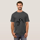 Friseur-Scheren - Haar-Stylist T-Shirt (Vorne ganz)