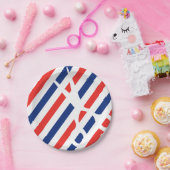 Friseur-Scheren Pappteller (Party)