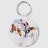 Friseur Schlüsselanhänger (Vorderseite)