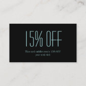 Friseur-Schminkkünstler-Chic-Paris-Eiffelturm Visitenkarte (Rückseite)