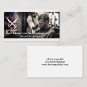 Friseur-Schneide Visitenkarte (Vorne/Hinten)