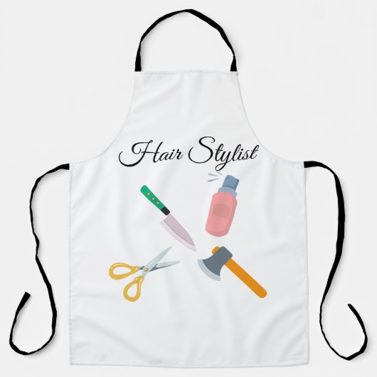 Friseur Schürze (Vorderseite)