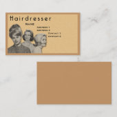 FRISEUR - SEHR BERUFLICHE VISITENKARTE (2C) (Vorne/Hinten)