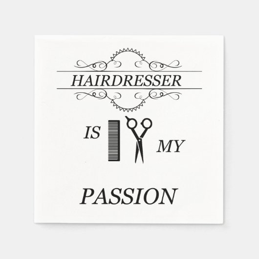 Friseur Serviette (Vorderseite)