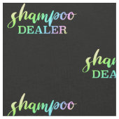 Friseur Shampoo-Händler für Friseursalon  Stoff (Nahaufnahme)