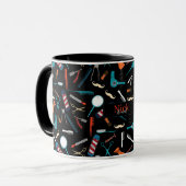 Friseur Shop Custom Tasse (Vorderseite Links)