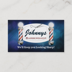 Friseur-Slogan-Visitenkarten Visitenkarte