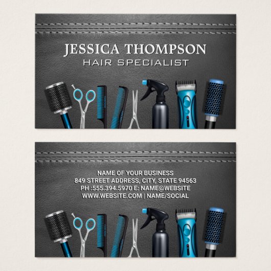 Friseur | Stielleder (Vorne & Hinten)