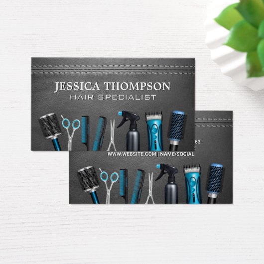 Friseur | Stielleder (Schreibtisch)